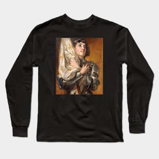 St Joan of Arc Am Not Afraid I Was Born Do This Saint Long Sleeve T-Shirt